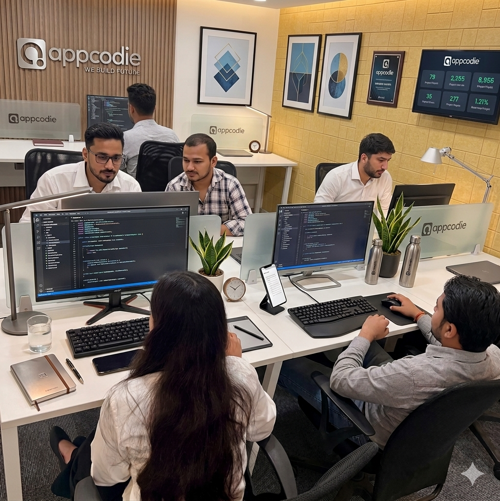 Appcodie software team discussion