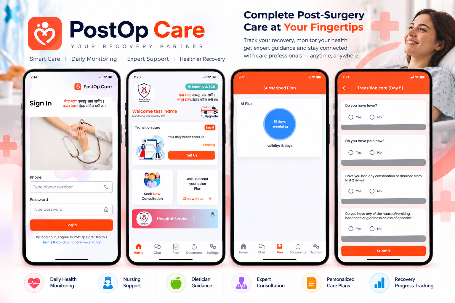 PostOp Care project preview