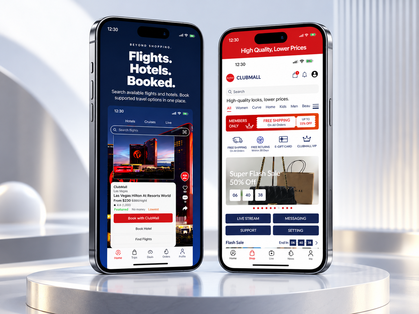 ClubMall project preview